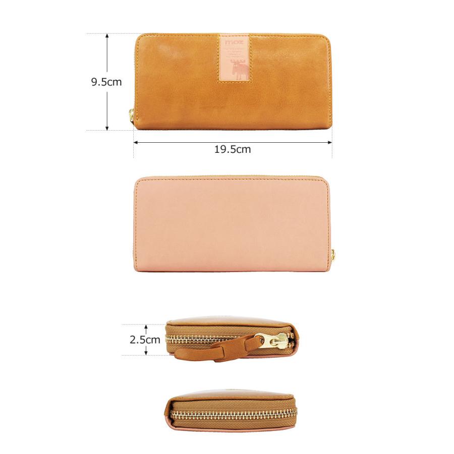 モズ MOZ ラウンドファスナー長財布 square スクエア 86092 正規取扱店