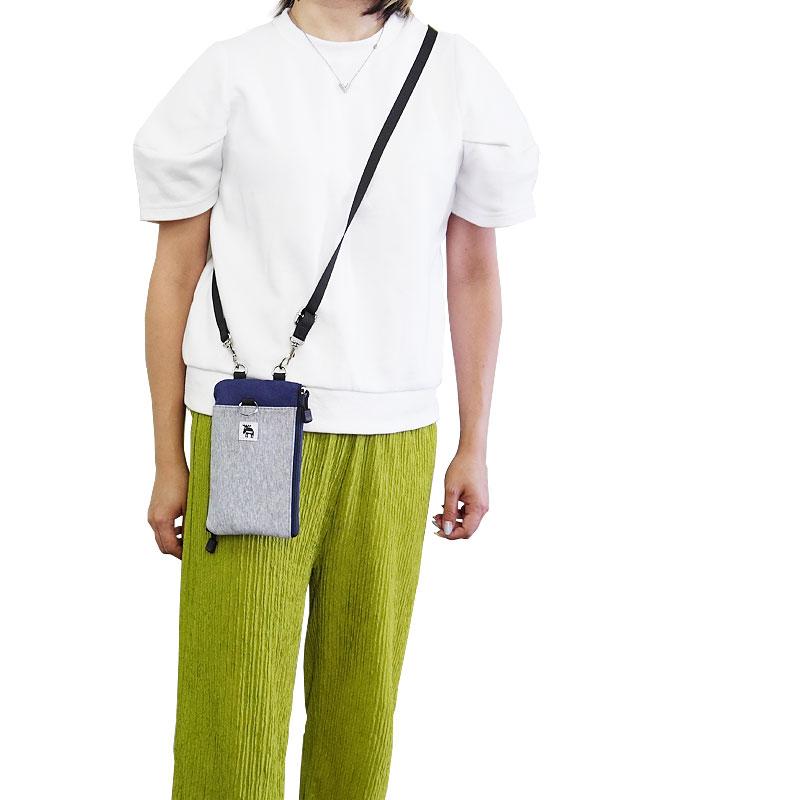 【閉店セール】モズ MOZ マルチケース スマホケース ICケース カード入れ sweat スウェット 86107メール便配送商品/ラッピング不可 正規取扱店 返品交換不可 |  | 01