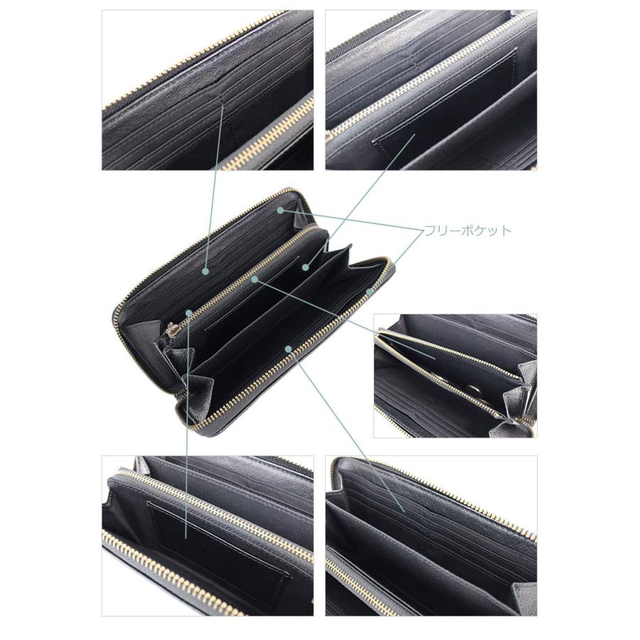 モズ MOZ ラウンドファスナー長財布 SOLID ソリッド 86111 |  | 07