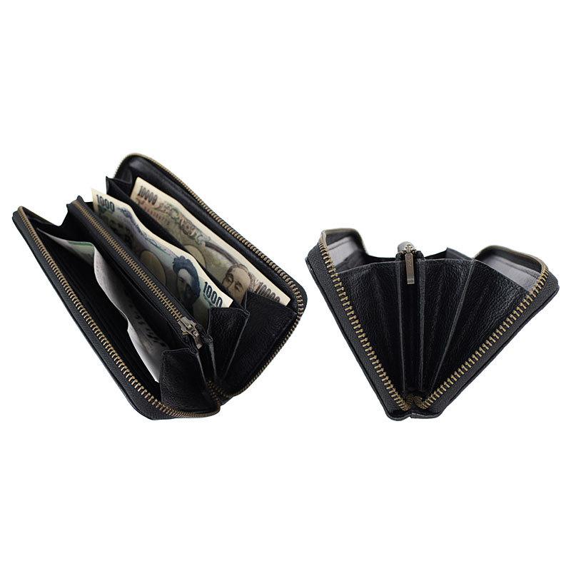 モズ MOZ ラウンドファスナー長財布 SOLID ソリッド 86111 |  | 08