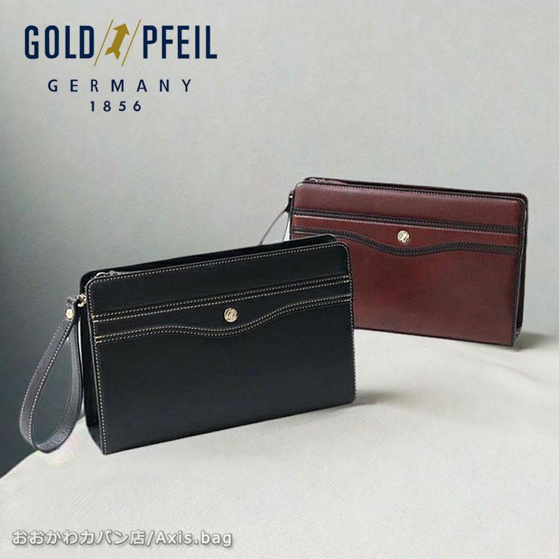 GOLD PFEIL ゴールドファイル GOLDPFEIL セカンドバッグ GOLD PFEIL ゴールドファイル GOLDPFEIL セカンドバッグ