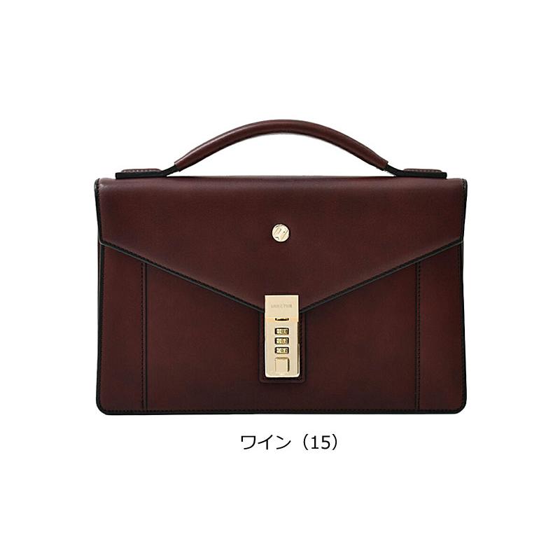 [メーカー在庫確認]ゴールドファイル GOLDPFEIL カブセ クラッチバッグ オックスフォード 901514 日本製 復刻版 牛革 カーフ レザー かぶせ 正規取扱店 | GOLD PFEIL | 06