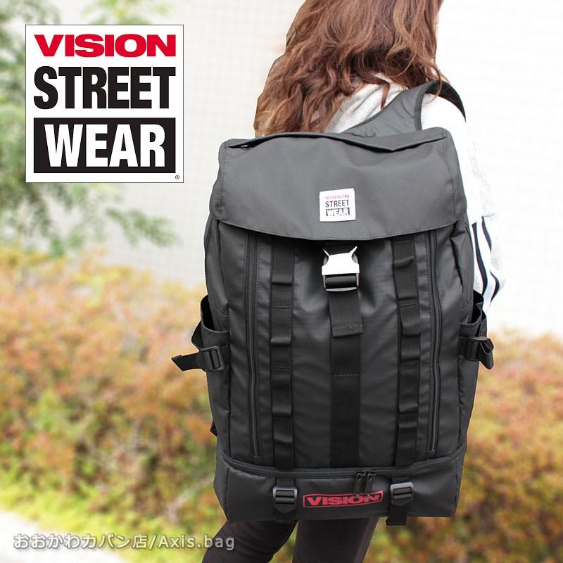 VISION STREET WEAR ヴィジョンストリートウェア フラップ リュック