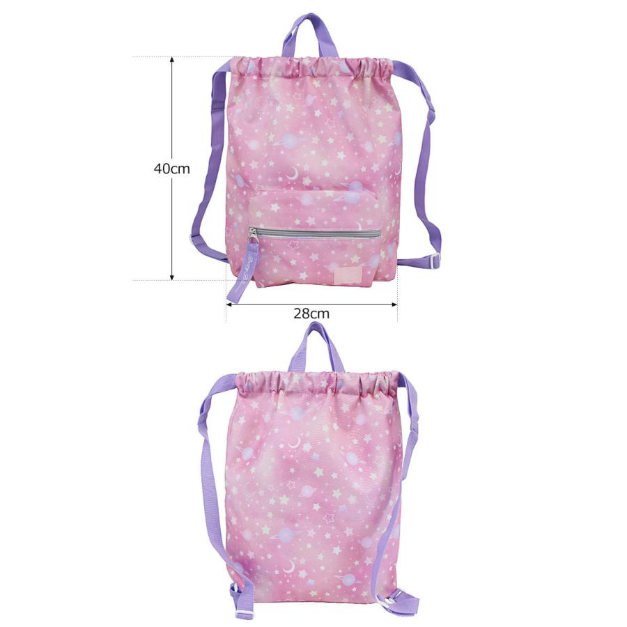 閉店セール/半額以下  プリティプリンセス PrettyPrincess 2WAY ナップサック 12L 93108 メール便配送商品 正規取扱店 返品交換不可 |  | 01