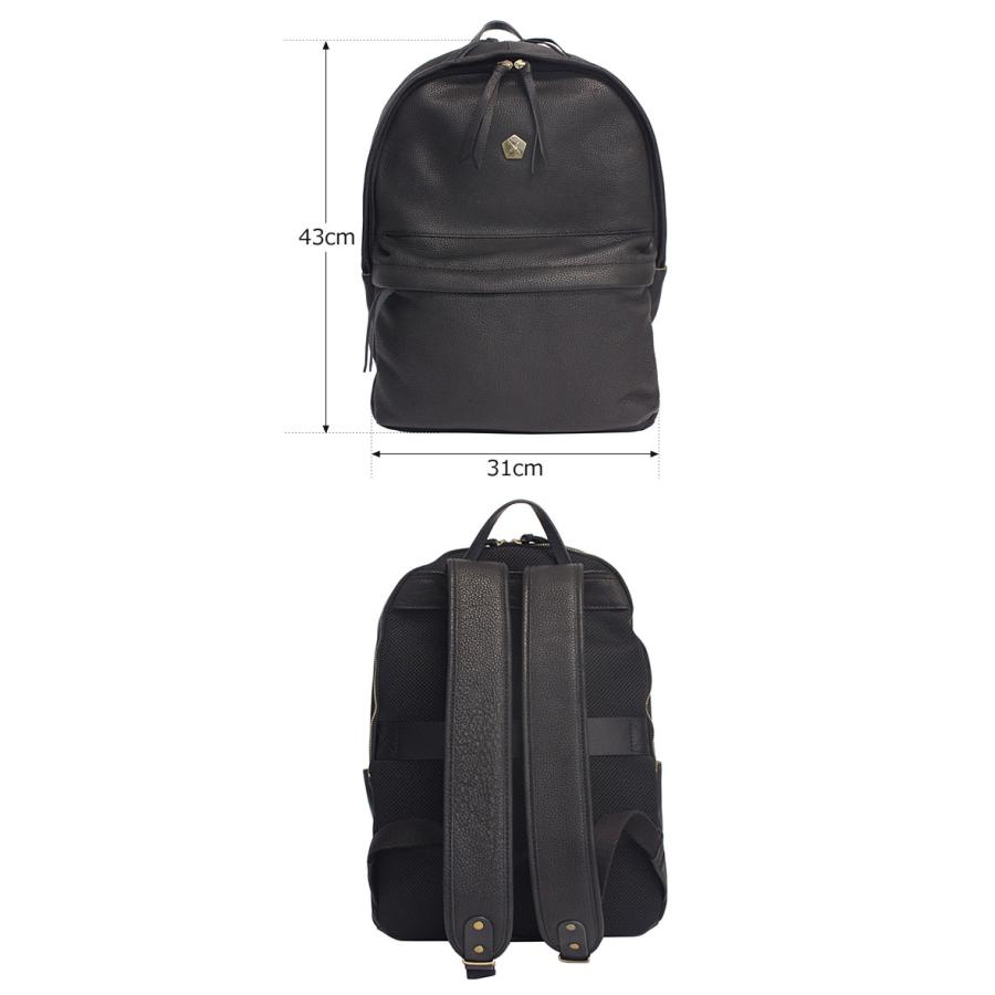 アインソフ Ain Soph リュックサック バックパック 2nd labe セカンドレーベル ASC1804-STN  ビジネスリュック A4対応 セットアップ ソフトレザー 正規取扱店の画像
