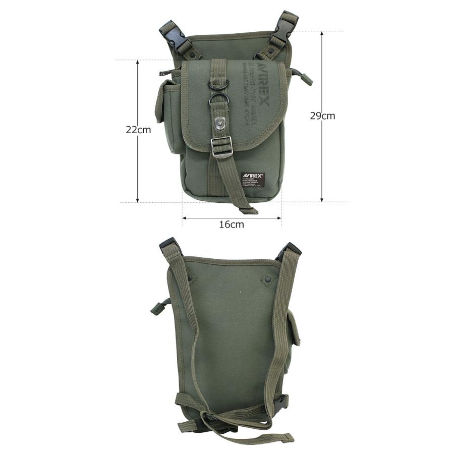 AVIREX（アヴィレックス） アビレックス AVIREX 2WAYレッグバッグ