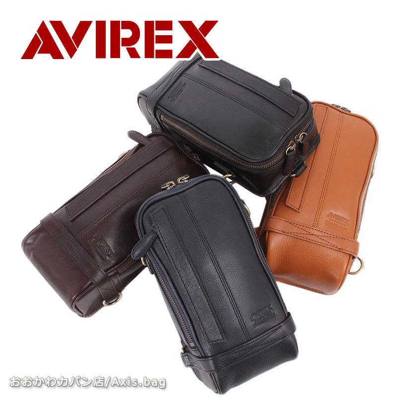 AVIREX 在庫処分/アビレックス 2WAY ボディバッグ BULTO ブルト  