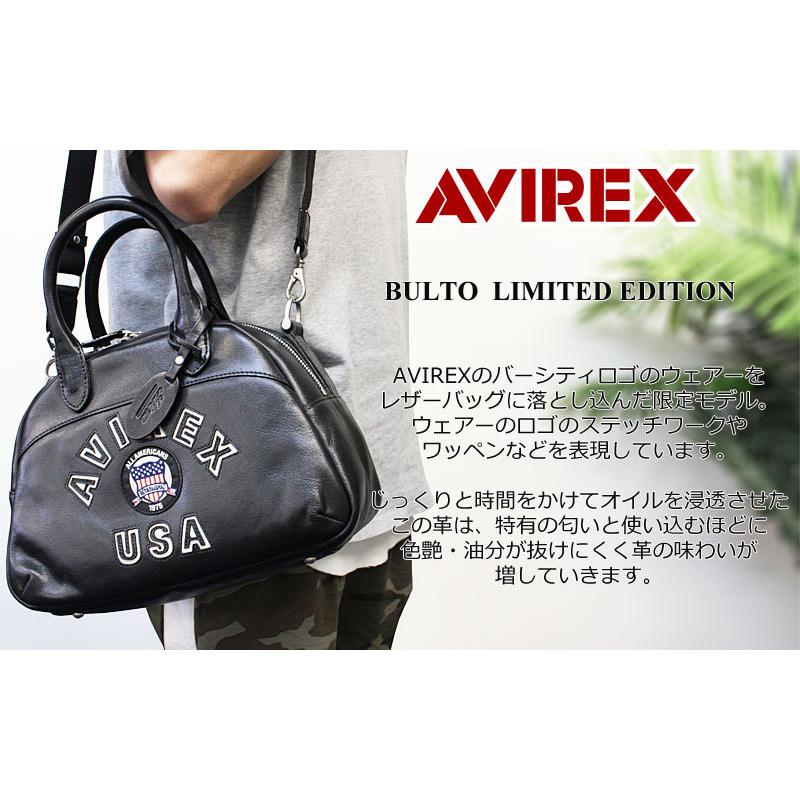 AVIREX（アヴィレックス） AVIREX 2WAY ミニボストンバッグ Lightning