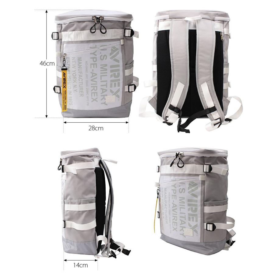 AVIREX（アヴィレックス） アビレックス スクエア型 リュックサック