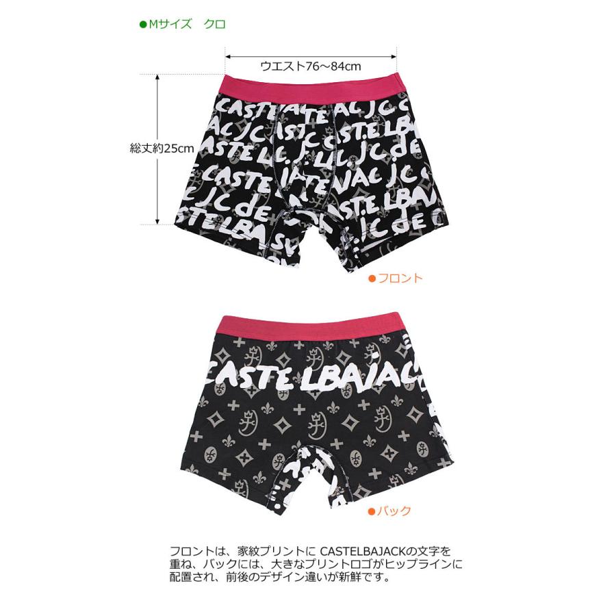 CASTELBAJAC（カステルバジャック） ボクサーパンツ 前とじ cb-under