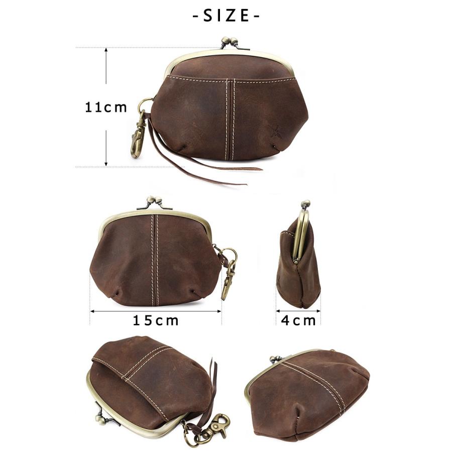 Ain Soph 長財布　がま口付き　未使用品 Ain Soph（アインソフ） がま口 長財布 レディース 本革財布 ガマグチ