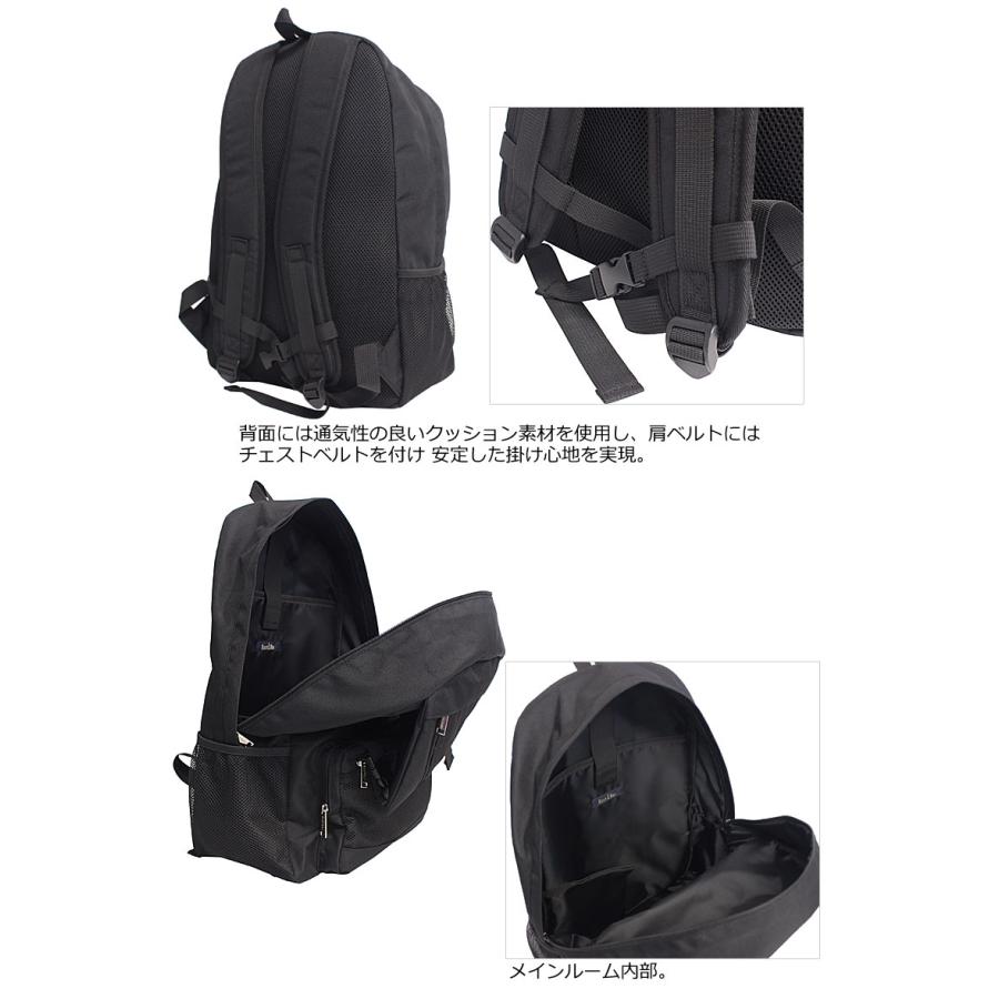 イーストボーイ EASTBOY リュックサック 32 サニー  EBA114  ディバッグ バックパック 自由の女神 バックル付き 推し活 チャーム付き B4対応 | EASTBOY | 09