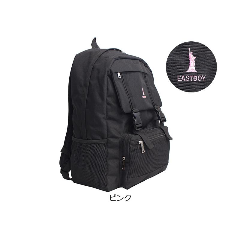 イーストボーイ EASTBOY リュックサック 32 サニー  EBA114  ディバッグ バックパック 自由の女神 バックル付き 推し活 チャーム付き B4対応 | EASTBOY | 12