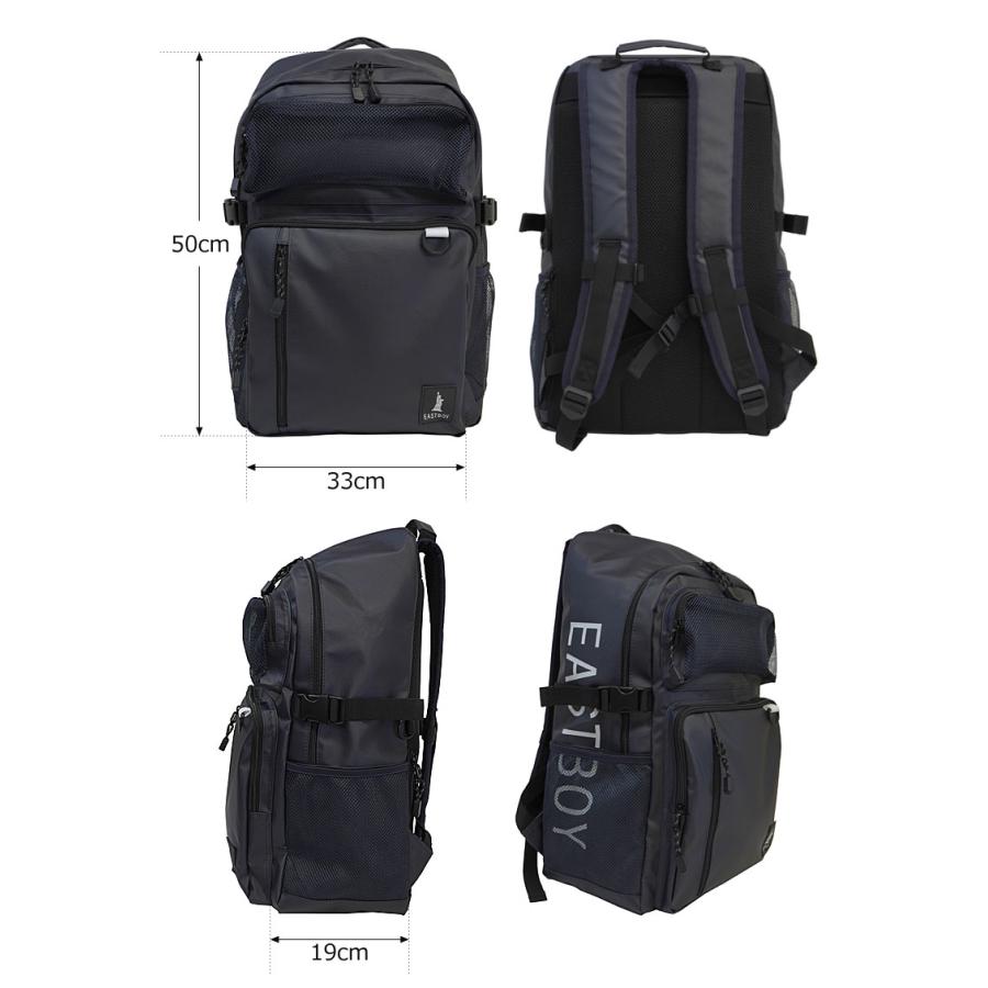 イーストボーイ EASTBOY ボックス型 リュックサック 33L ハヌル  EBA73｜axisbag｜07