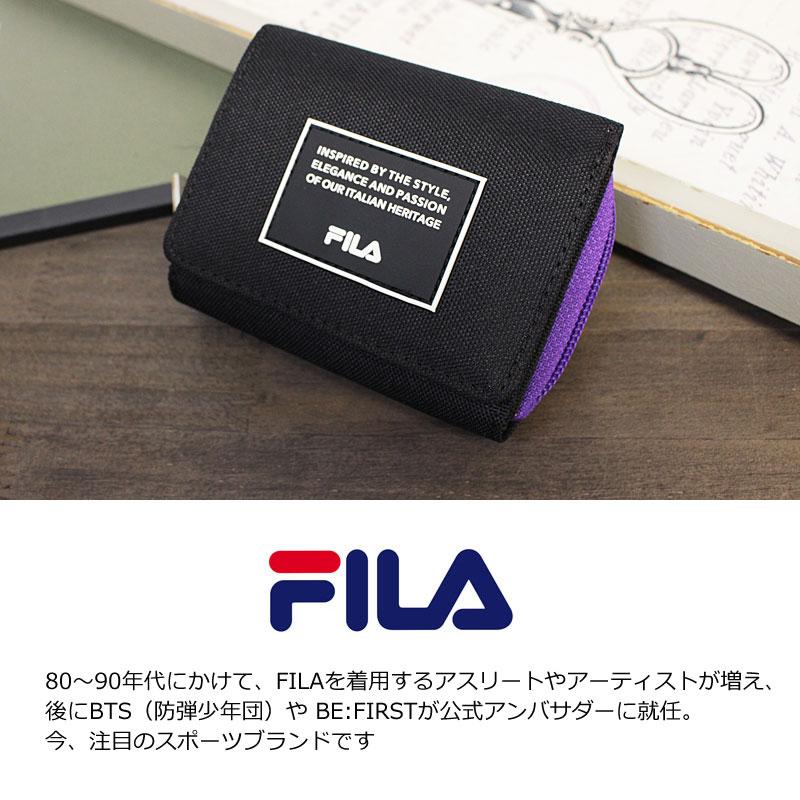 フィラ FILA  3つ折り財布 FL-812メール便配送商品｜axisbag｜02