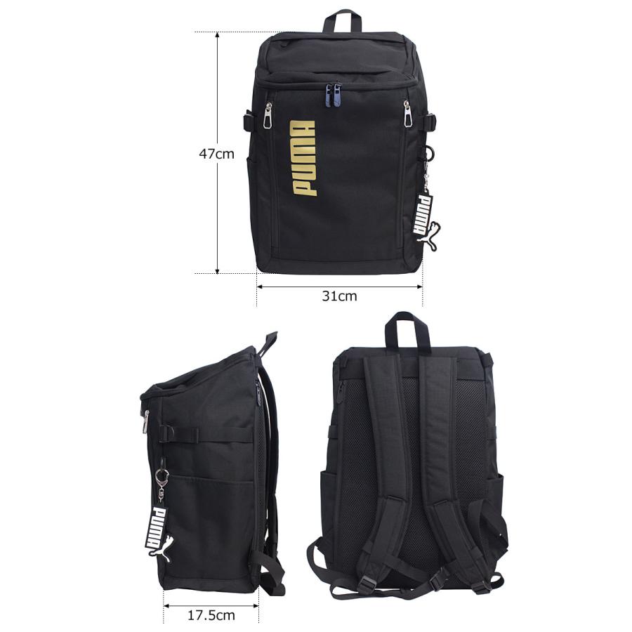 プーマ PUMA リュックサック　スクエア ボックス型 30L アクティブII  j20422 ディバッグ  バックパック  サッカー ビッグロゴ  スポーツ ブランド | PUMA | 05