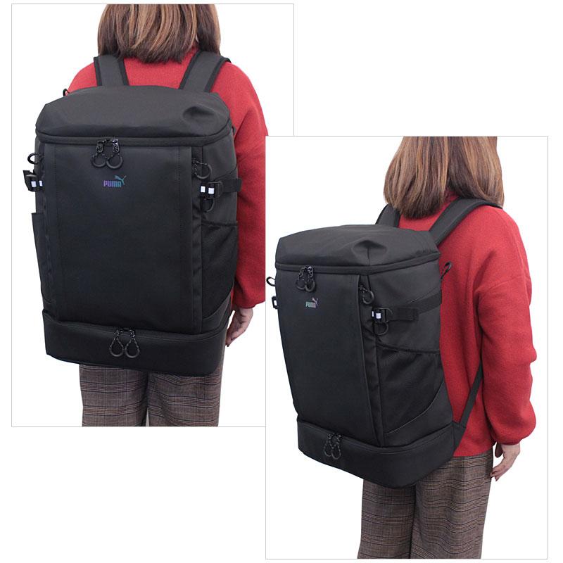 PUMA（プーマ） スクエア型 2層式 リュック 40L ヘリオス j20425