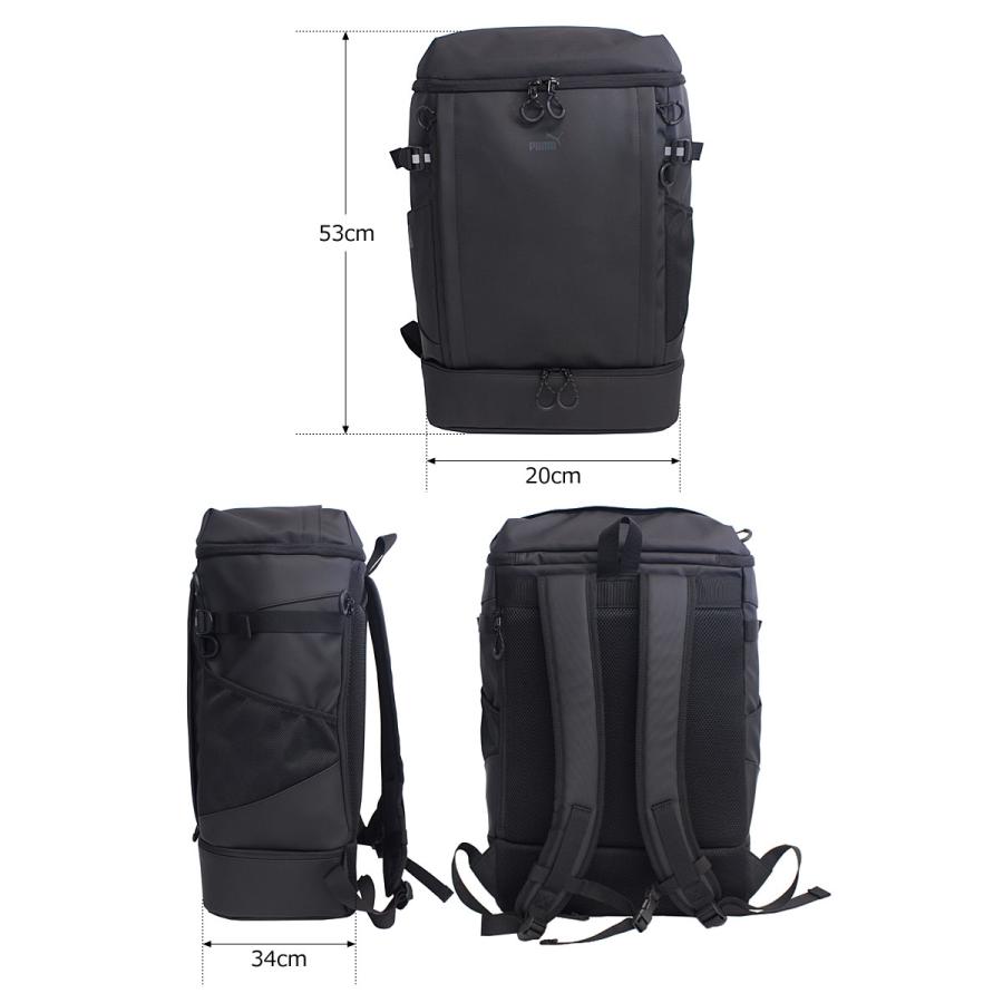 PUMA（プーマ） スクエア型 2層式 リュック 40L ヘリオス j20425