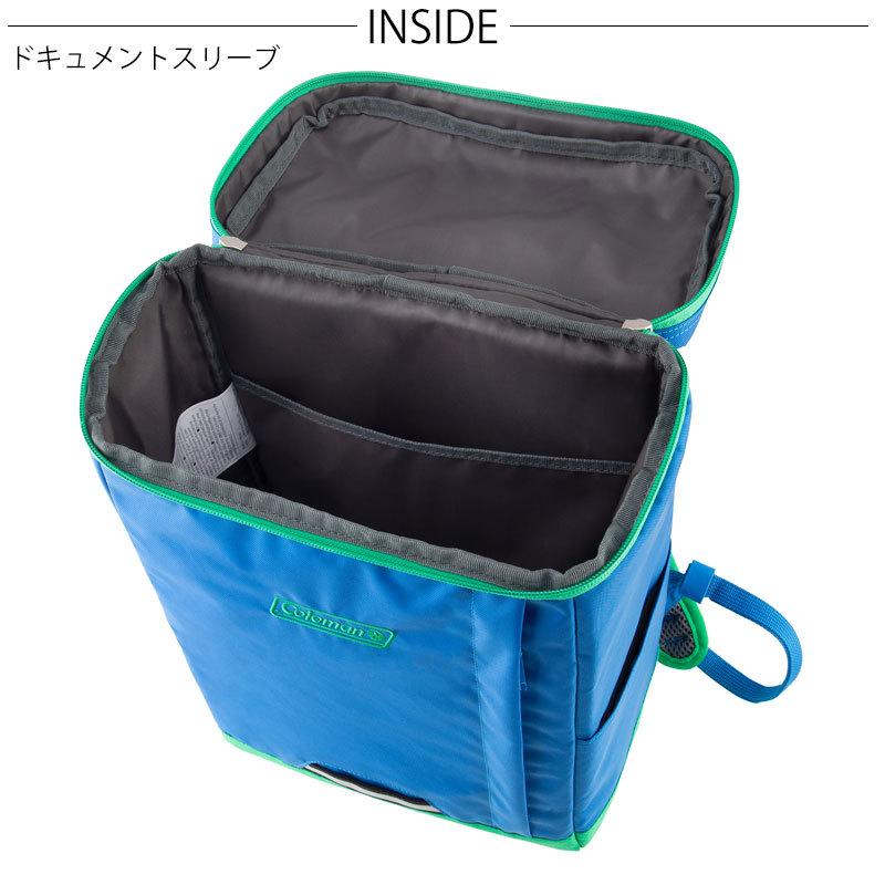 スクエア型リュックサック リュック 18L JACKINPACK  コールマン Coleman  ジャックインパック ジュニア キッズ 正規取扱店 |  | 05