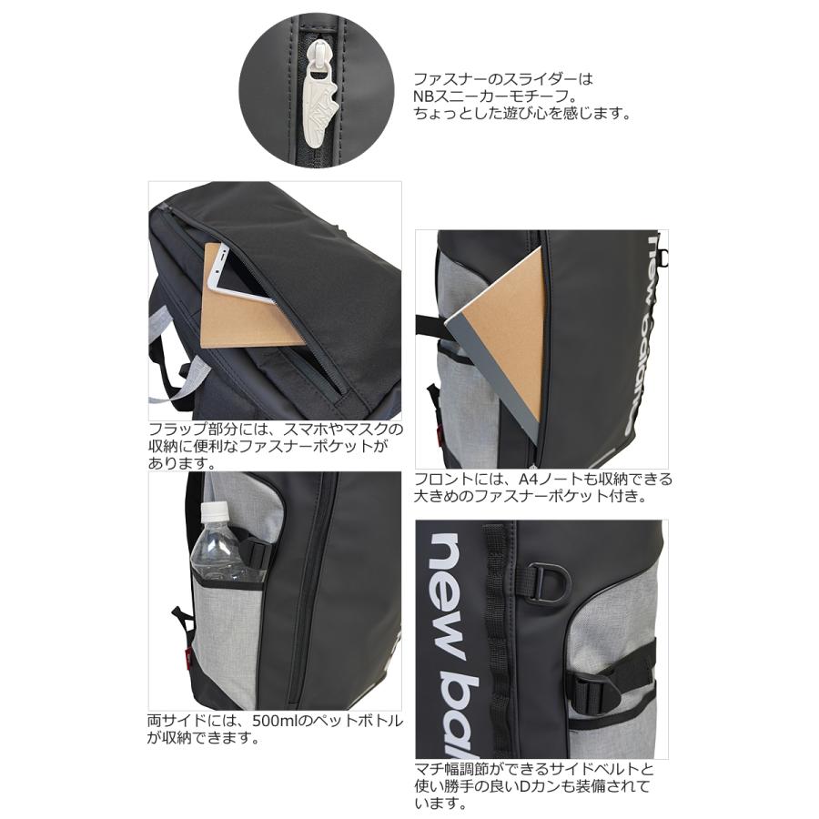 Seventeen 記載商品 NewBalance ニューバランス リュックサック バックパック 30L SPORTS STYLE LAB35717 正規取扱店 | New Balance | 04