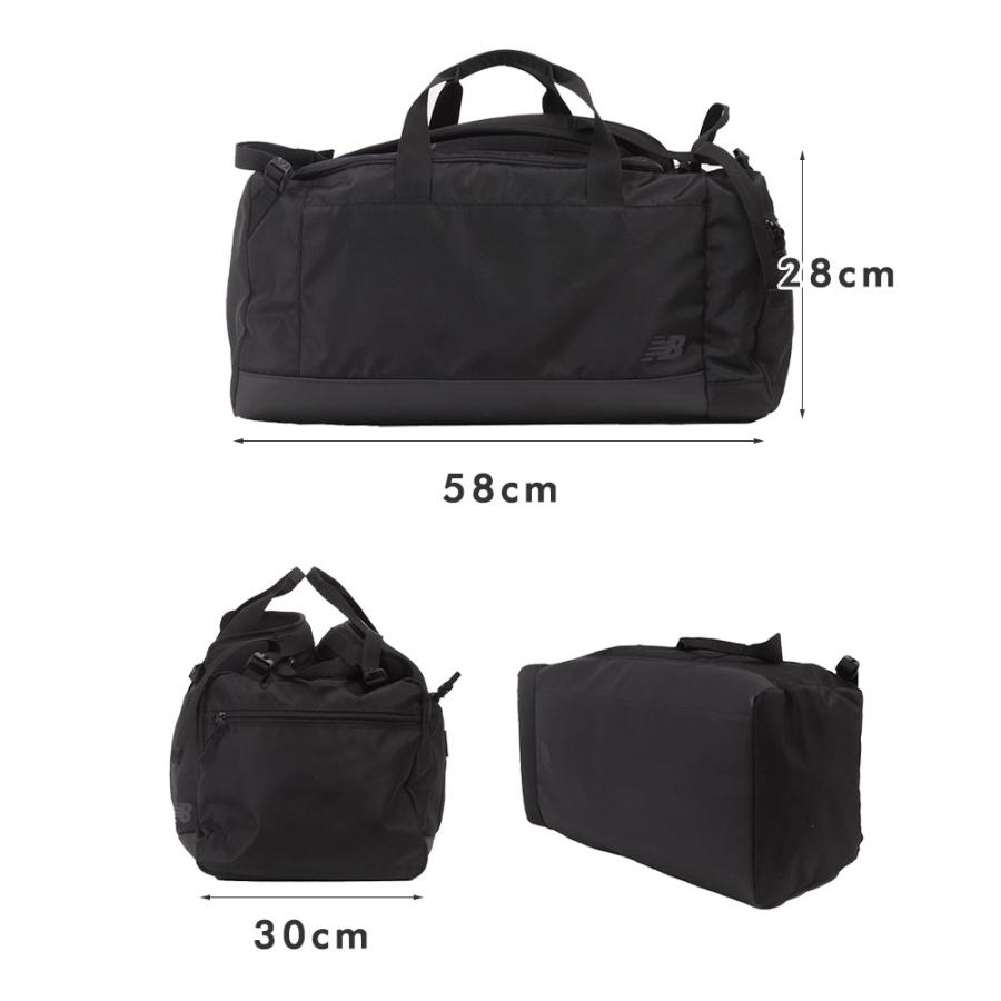 NewBalance ニューバランス  2Way ボストンバッグ　リュック 60L LAB45701 FIELD DAY メンズ レディース 高校生 部活 修学旅行 男子 旅行 林間 正規取扱店 | New Balance | 03