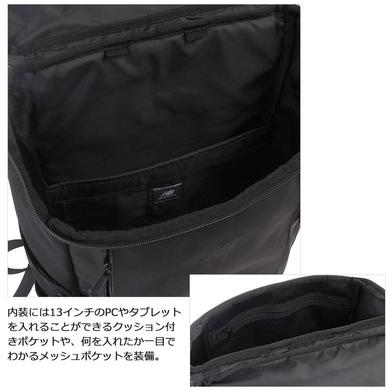 NewBalance ニューバランス  リュックサック　スクエア ボックス型 35L LAB45702 FIELD DAY メンズ レディース 高校生 通学 撥水  男子 旅行 林間 正規取扱店 | New Balance | 06