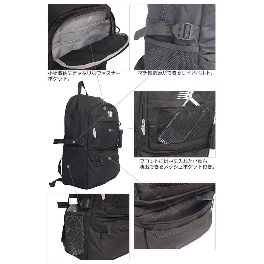 Seventeen 記載商品 new balance ニューバランス リュックサック  限定モデル 30L SPORTS STYLE スポーツスタイル LAB55684 正規取扱店 | New Balance | 05
