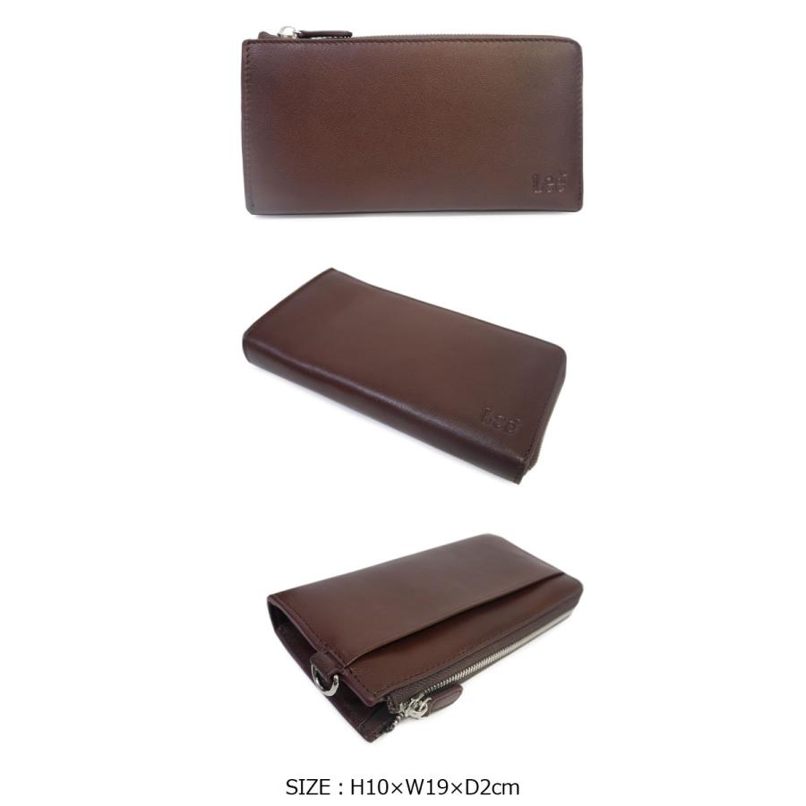 Lee リー L字型ファスナー長財布 財布 イタリアンレザー ゴートレザー LES-1 正規取扱店 |  | 01