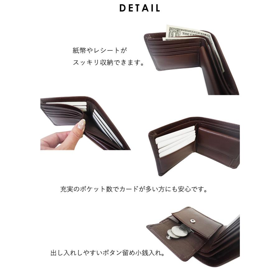 Lee リー 二つ折り財布 財布 イタリアンレザー ゴートレザー LES-2 正規取扱店 |  | 08