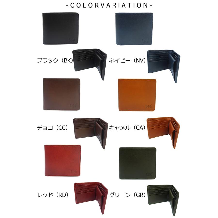Lee リー 二つ折り財布 財布 イタリアンレザー ゴートレザー LES-2 正規取扱店 |  | 09