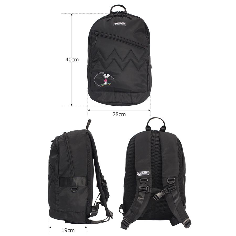 OUTDOOR PRODUCTS アウトドアプロダクツ リュックサック ジョイクール JOE COOL ODB023  PEANUTS ピーナッツ スヌーピー SNOOPY ディパック PC 正規取扱店 | OUTDOOR PRODUCTS | 01