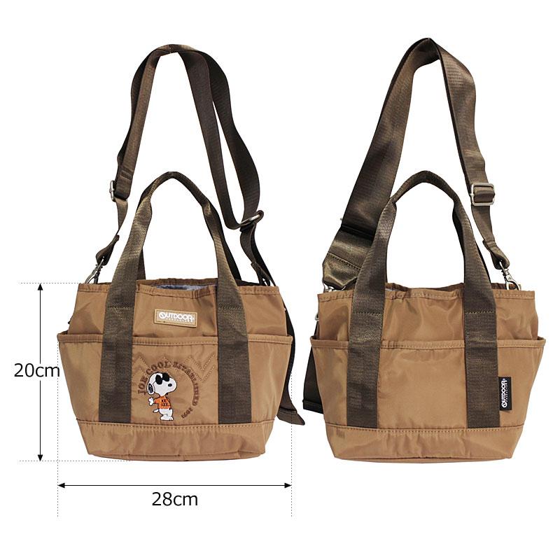 OUTDOOR PRODUCTS アウトドアプロダクツ 2WAY トートバッグ ジョイクール JOE COOL ODB024  PEANUTS ピーナッツ スヌーピー SNOOPY ショルダー 正規取扱店 | OUTDOOR PRODUCTS | 02