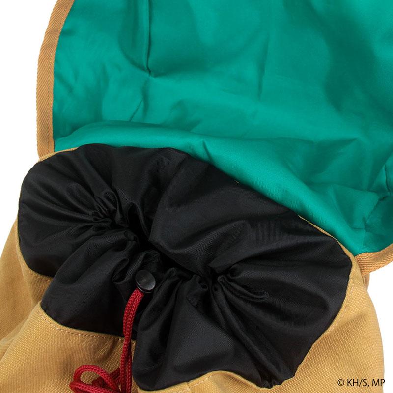 シリアル有 正規品 公式　緑谷出久　リュック　DEKU ヒロアカ　原画展 僕のヒーローアカデミア DEKUリュック ODHA30 マスタード メンズ