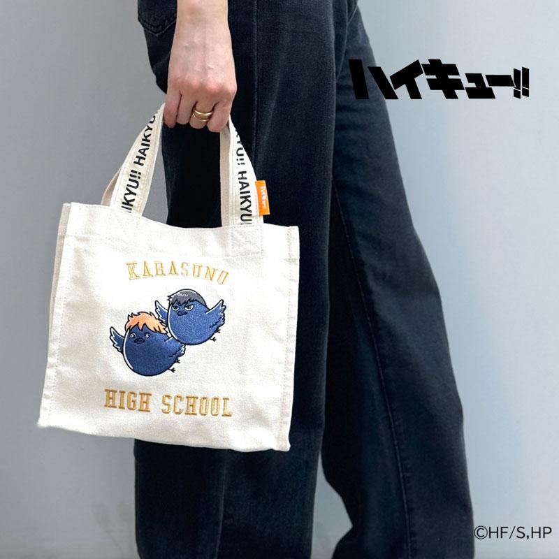 ハイキュー!! 公式 スクエアミニトート トート バッグ ODHQ50 キナリ