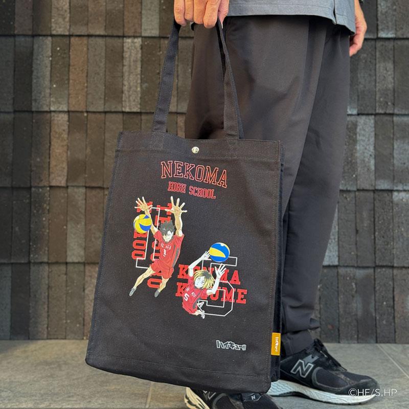 ハイキュー!! 公式 キャンバストート トートバッグ ODHQ61 黒尾 孤爪
