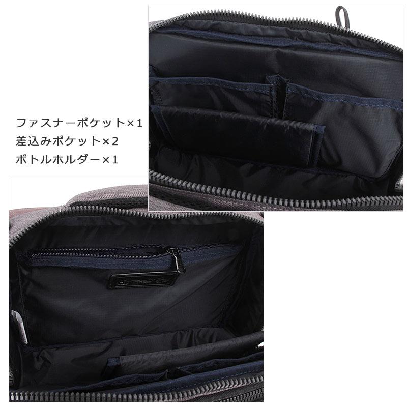 PID ピーアイディー 2way ボディバッグ ヒップバッグ ショルダー nove ノーヴェ PAN223  メンズ 軽量 シンプル ナイロン キャリーオン 旅行 正規取扱店 | P.I.D | 10