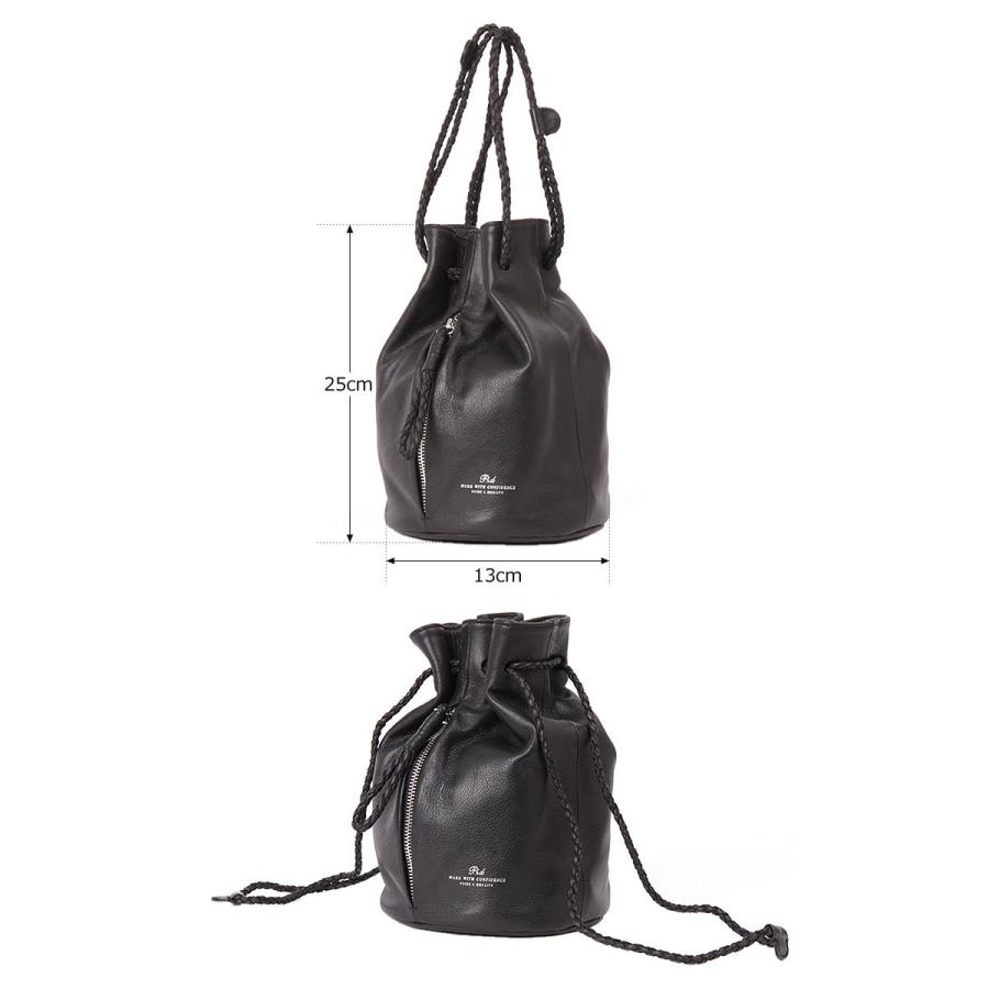 FIVE WOODS（ファイブウッズ） PID ピーアイディー レザー巾着バッグ