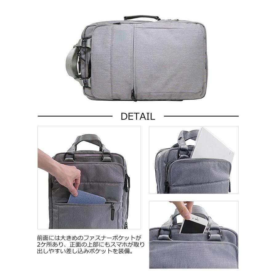 PID ピーアイディー 2wayビジネスリュック Grade グレーデ PAT101 正規取扱店 | FIVE WOODS | 06