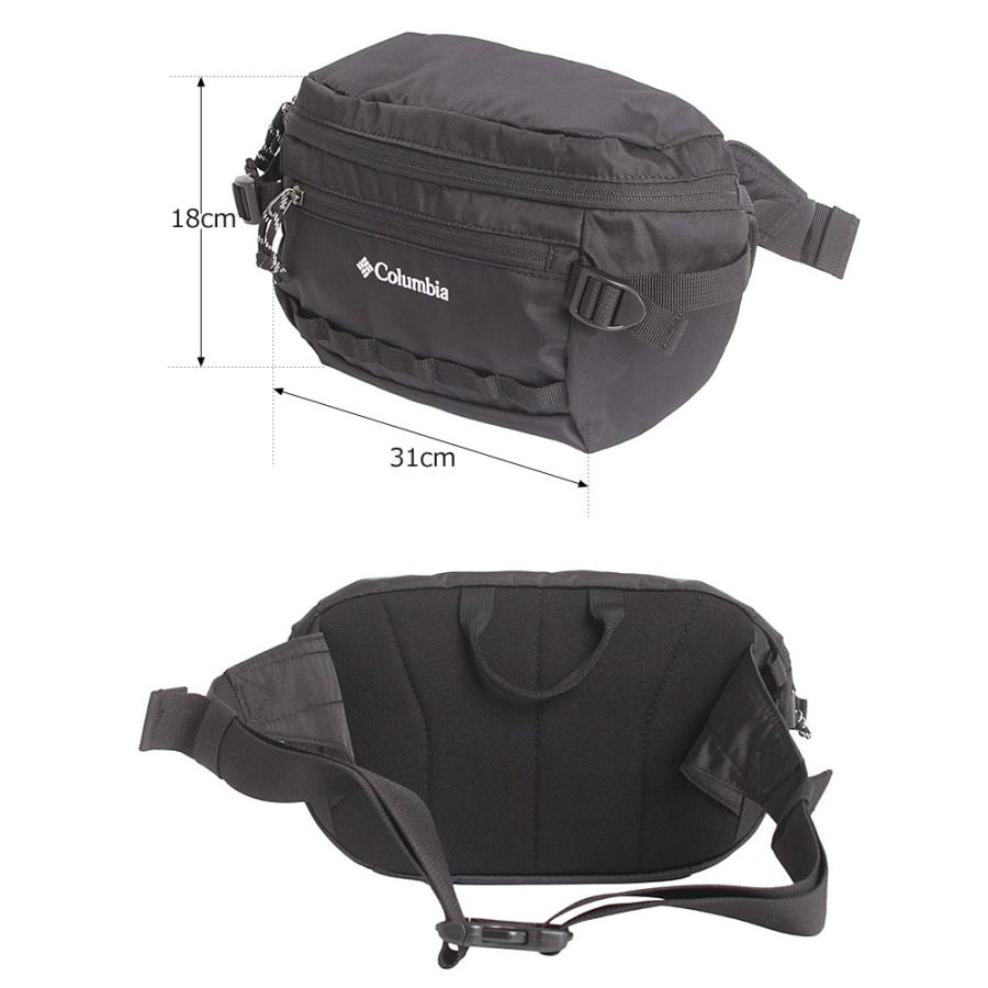 バッグ papapapa-papa Columbia（コロンビア） ヒップバッグ ボディバッグ Big Muddy Road