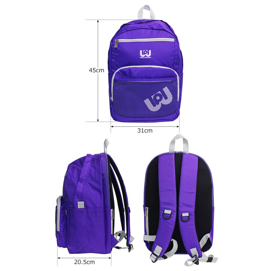 WORLD PEGASUS ワールドペガサス リュックサック 32L クイン WP003 デイバッグ ワッペ スクバ  WP 軽量 カラフル 通学鞄 通学かばん 学生カバン 中学 高校 入学 |  | 10