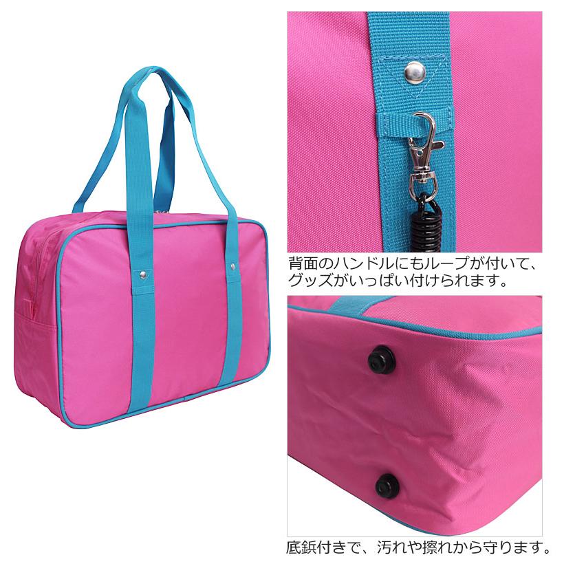 WORLD PEGASUS×★ANGEL BLUE★ ワールドペガサス×エンジェルブルー スクールバッグ ナイロンスクール  WPAB001 ナカムラくん A4 リバイバル エモかわ スクバ | ANGEL BLUE（アパレル） | 09