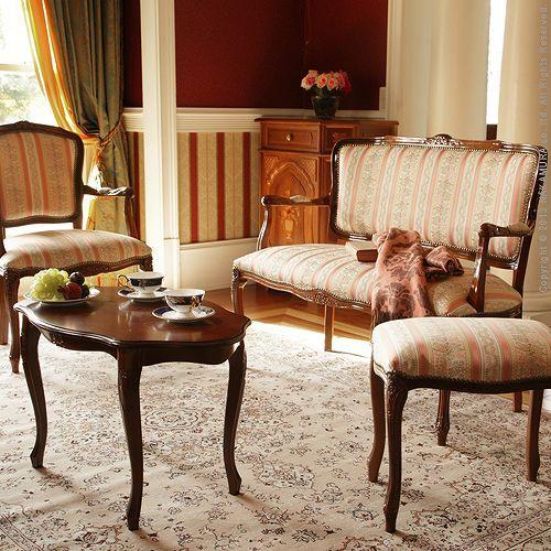 お買い得！ アンティーク調 輸入家具 ヴェローナクラシック ラブチェア 2人用ソファ 【C1302238849】(45522円)