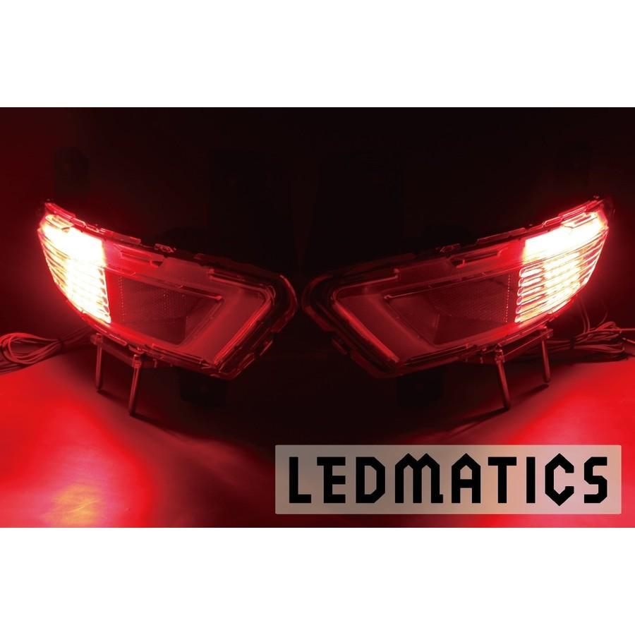 (LEDMATICS商品)CX-8 LEDリフレクター 純正加工 KG 前期 カスタム パーツ 防水処理済み 1年保証 日本国内加工 非寒冷地 MZ9-40(AT)