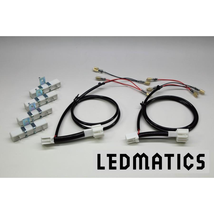 LEDMATICS商品)KG CX-8 前期 カプラーオン ハイフラ抵抗ハーネス 3062