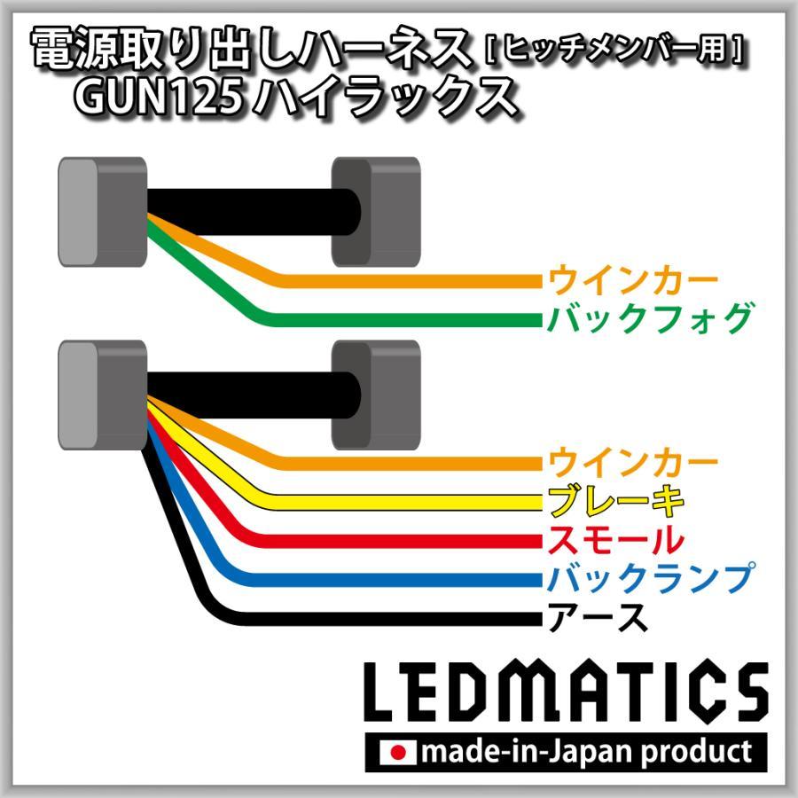 トヨタ（TOYOTA） (LEDMATICS商品)トヨタ ハイラックス GUN125 前期