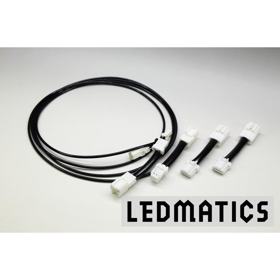 (LEDMATICS商品)T32 エクストレイル 後期 LED テール全灯化ハーネス(AT)の画像