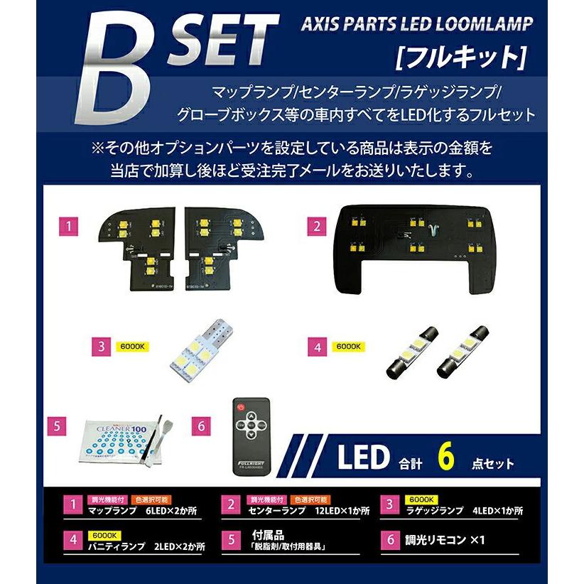 （送料無料）LEDルームランプ ホンダ フィット（型式:GR）e:HEV BASIC/e:HEV HOME/BASIC/HOME用 車種専用LED基板 リモコン調色/調光機能(SC）｜axisparts｜13