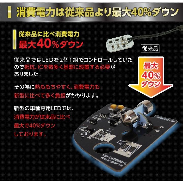 （送料無料）トヨタアクア NHP10：AQUA マイナーチェンジ前/後対応 車種専用LED基板 リモコン調色/調光機能付き！3色スイッチLEDルームランプ(SC)｜axisparts｜11