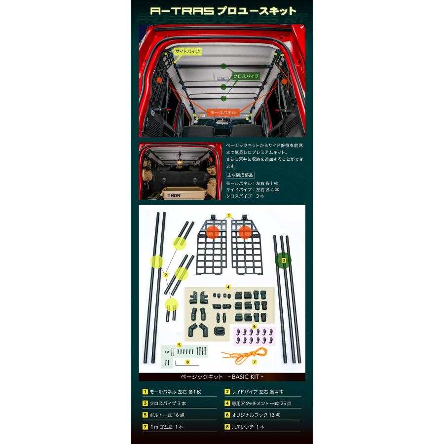 ジムニー スズキ ジムニー (型式：JC74W) 専用 A-TRAS タクティカル