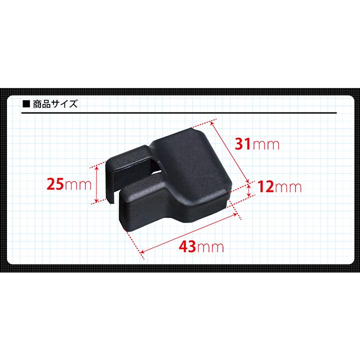 マツダ ロードスター （型式：ND5） マットブラックタイプ ドアヒンジ